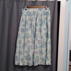 Women's Floral Skirt